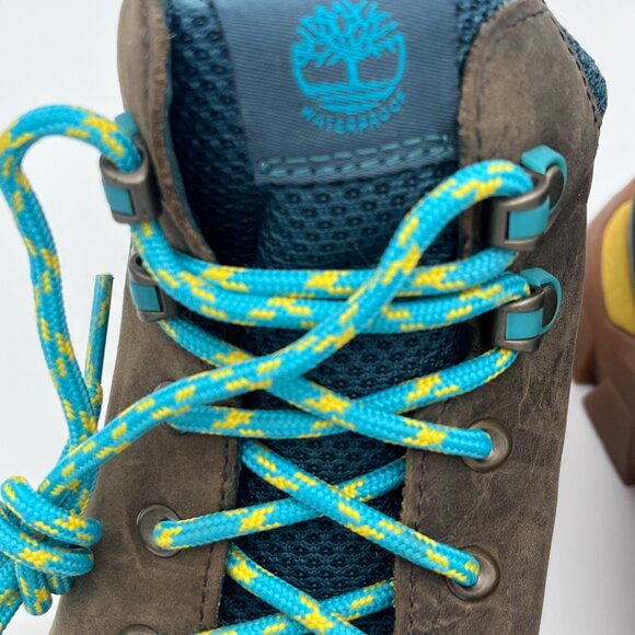 TIMBERLAND Jenness Falls WATERPROOF MID HIKING BOOT (Women) OLIVE FULL GRAIN 7.5 - Picture 4 of 10